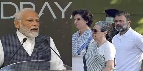 PM Modi- Congress leaders