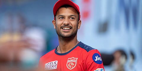 ಕ್ರಿಕೆಟಿಗ ಮಯಾಂಕ್ ಅಗರ್ವಾಲ್