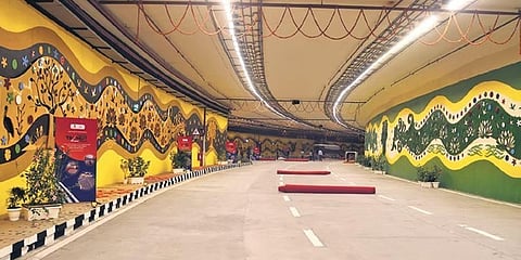 ಉದ್ಘಾಟನೆ ವೇಳೆ ಪ್ರಗತಿ ಮೈದಾನ ಸುರಂಗ