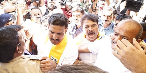 ಬಿಜೆಪಿ ಪ್ರತಿಭಟನೆ
