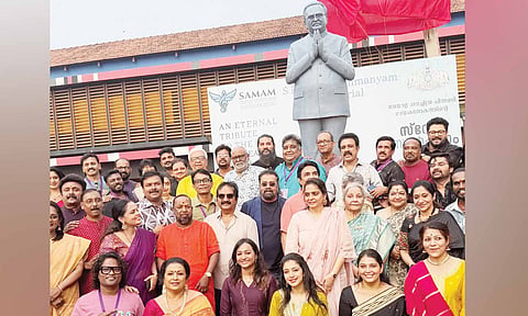 கேரளாவில் எஸ்.பி.பாலசுப்பிரமணியத்திற்கு சிலை