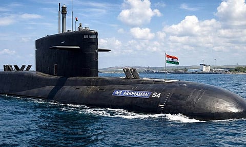 உள்நாட்டில் தயாரான அணுசக்தி நீர்மூழ்கிக் கப்பல் INS Aridaman இந்திய கடற்படையில் இணைப்பு