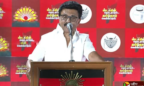 ‘பச்சோந்தியைவிட வேகமாக காவி நிறத்திற்கு மாறியவர் பழனிசாமி’ - முதலமைச்சர் மு.க.ஸ்டாலின் விமர்சனம்