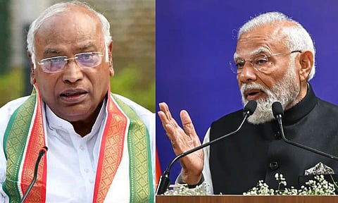 காங்கிரஸை 59 முறை குறிப்பிட்டு.. விரக்தியில் பேசும் மோடி.. பெண்கள் இடஒதுக்கீட்டை இப்போதே அமல்படுத்துங்களேன் - கார்கே