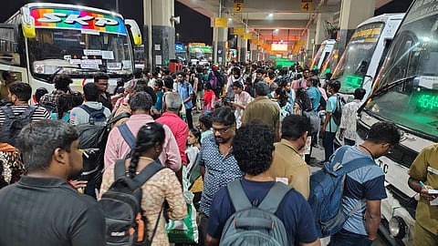 TN Assembly Election| கிளாம்பாக்கம் பேருந்து நிலையத்திலிருந்து சிறப்பு பேருந்துகள் இயக்கம்