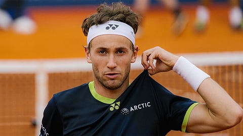 Madrid Open டென்னிஸ்: காலிறுதியில் கேஸ்பர் ரூட் அதிர்ச்சி தோல்வி