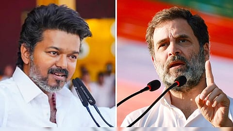 சட்டசபை தேர்தலில் வெற்றி: விஜயுடன் போனில் பேசிய ராகுல் காந்தி