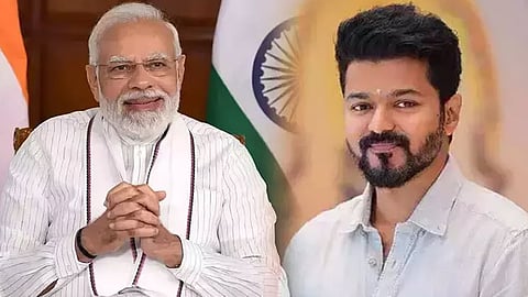 தவெக வெற்றிக்கு வாழ்த்து கூறிய பிரதமர் மோடிக்கு நன்றி: விஜய்