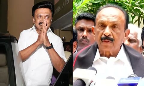 தளபதி ஸ்டாலின் தோற்றது 'அண்ணா'வே தோற்றது போல் உள்ளது - வைகோ உருக்கம்