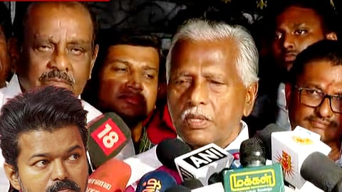 தவெகவிற்கு ஆதரவு என்பது முற்றிலும் தவறான செய்தி: கே.பி.முனுசாமி