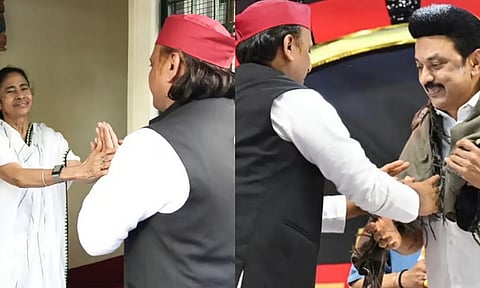 இக்கட்டான நேரங்களில் கைவிடுபவர்கள் நாங்கள் அல்ல - புகைப்படம் வெளியிட்டு காங்கிரசை மறைமுகமாக சாடிய அகிலேஷ்