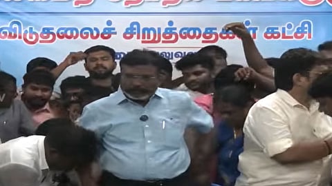 த.வெ.க.-வுக்கு ஆதரவு அளித்தது ஏன்?- திருமாவளவன் பேட்டி