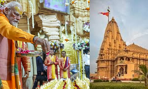 சோம்நாத் கோவிலில் பிரதமர் மோடி சிறப்பு வழிபாடு