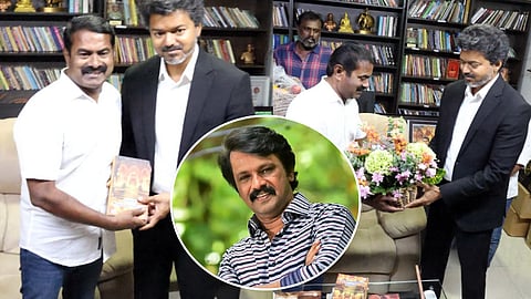 Cheran | தமிழ்நாடு முதலமைச்சர் விஜய் - சீமான் சந்திப்பு குறித்து இயக்குநர் சேரனின் பதிவு