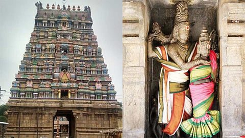 பார்வதியை சமாதானம் செய்யும் சிவன்