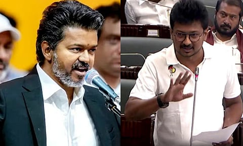 புள்ளிவிவரப் புலி.. திமுக அலறப் போவது உறுதி - உதயநிதி விமர்சனத்துக்கு முதல்வர் விஜய் பதிலடி