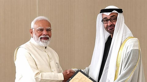 அமீரக அதிபருடன் பிரதமர் மோடி பேச்சுவார்த்தை - 6 முக்கிய ஒப்பந்தங்கள் கையெழுத்து