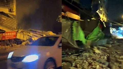 சீனாவில் 5.2 ரிக்டர் அளவில் நிலநடுக்கம்: பல கட்டிடங்கள் சேதம்..!