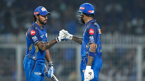 IPL 2026 | பேட்டிங்கில் சொதப்பிய மும்பை இந்தியன்ஸ்... கொல்கத்தா அணிக்கு 148 ரன்களை இலக்காக நிர்ணயித்தது!