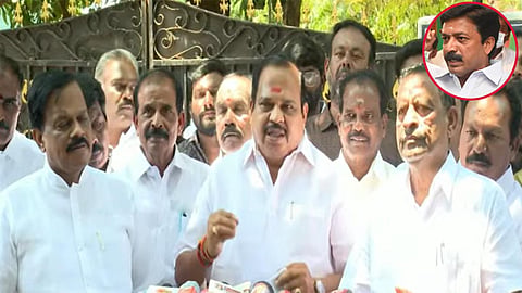 தனது சுயநலத்திற்காக அதிமுகவை அழிக்கிறார் சிவி சண்முகம் - அக்ரி கிருஷ்ணமூர்த்தி