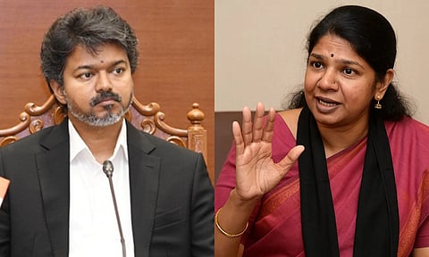 மீண்டும் 3ம் இடத்திற்கு தள்ளப்பட்ட தமிழ்த்தாய் வாழ்த்து: தவெக அமைதி காப்பது எதனால்? - கனிமொழி கேள்வி
