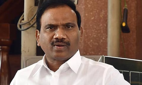 முடத்தெங்கு..! வி.சி.க-வை கடுமையாக விமர்சித்த ஆ.ராசா