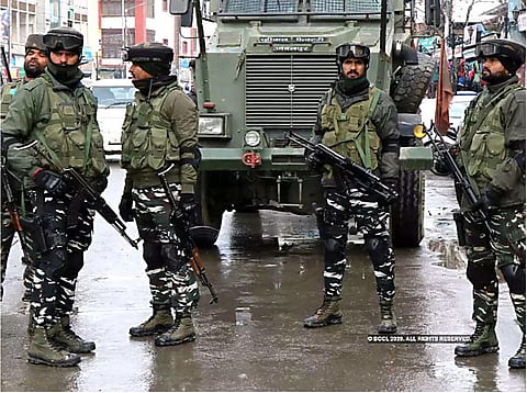 Jammu kashmir crpf terrorist attack