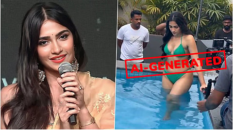 Rukmani vasanth condemns about her bikini image