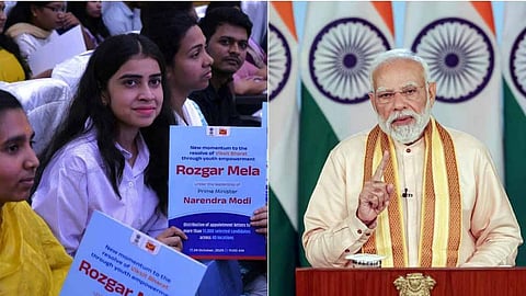 ரோஸ்கர் மேளா: ஒரே நாளில் 51,000 பேருக்கு மத்திய அரசு வேலை- பணி நியமன ஆணையை வழங்கிய பிரதமர் மோடி