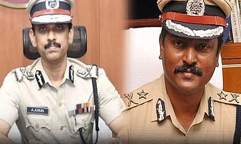 தமிழகத்தில் 3 ஐபிஎஸ் அதிகாரிகள் பணியிட மாற்றம்