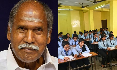 மும்மொழிக் கொள்கையால் முடங்கிய பிரெஞ்சு கல்வி.. மத்திய அரசுக்கு புதுவை முதல்வர் ரங்கசாமி கடிதம்