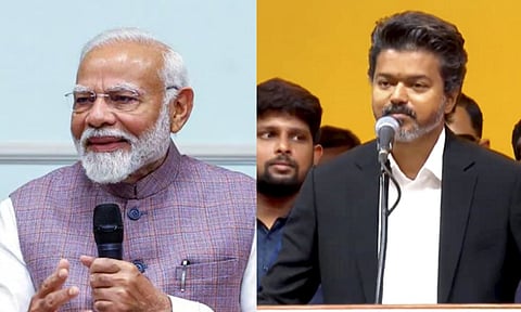 ‘உச்ச நீதிமன்றத்தின் தீர்ப்பை கர்நாடகா எந்த விதத்திலும் மீறக்கூடாது’ - பிரதமர் மோடிக்கு முதலமைச்சர் விஜய் கடிதம்