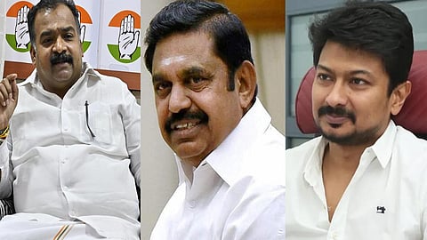 பேசக்கூடாது என்று மேலிருந்து Order வந்திருச்சா? - இபிஎஸ், உதயநிதிக்கு மாணிக்கம் தாகூர் கேள்வி