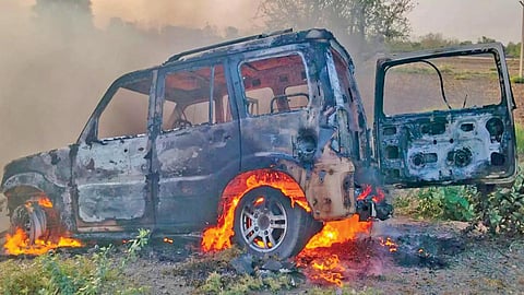 கணவர், 2வது மனைவி, மாமியார் உட்பட 4 பேரை கொன்று காருடன் எரித்த முதல் மனைவி
