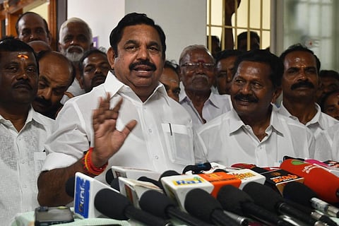 Edappadi Palanisamy thanksgiving press meet to the edappadi constituency