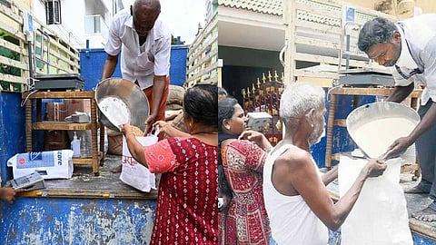 தாயுமானவர் திட்டம் - 18 மண்டலங்களில் இன்றும் நாளையும் ரேஷன் பொருட்கள் விநியோகம்