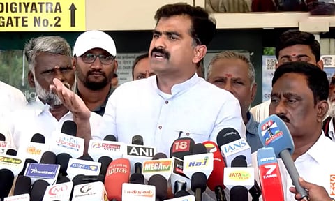 ‘ஒரு கட்சி மற்றொரு கட்சியின் சின்னத்தில் போட்டியிடக்கூடாது’ - துரை வைகோ!