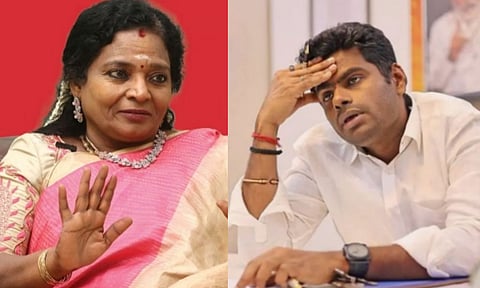 அண்ணாமலைக்கு வாழ்த்தும் இல்லை, ஆதரவும் இல்லை - தமிழிசை தடாலடி