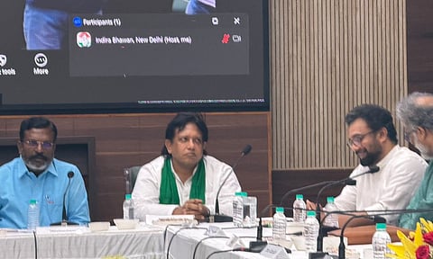 ‘காங்கிரஸின் அணுகுமுறை திமுகவை பலவீனமடையச் செய்துள்ளது’ - இந்தியா கூட்டணி கூட்டத்தில் திருமாவளவன் பேச்சு