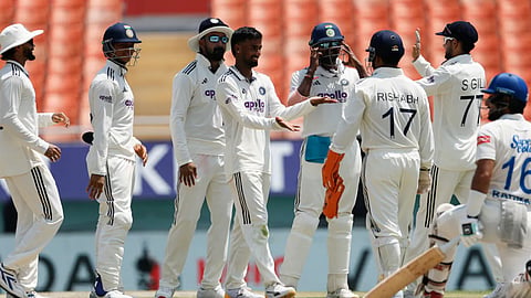 Shubman Gill, K. L. Rahul, Sai Sudharsan, Rishabh Pant, Manav Suthar, Washington Sundar