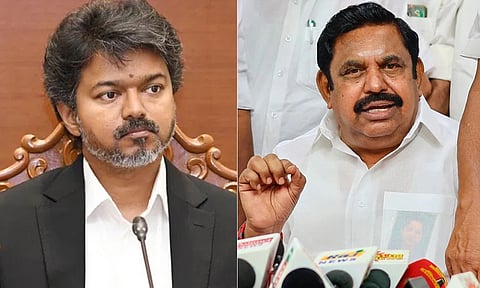 மேகதாது அணை: கர்நாடக காங்கிரஸ் அரசுக்கு த.வெ.க. தலைவர் விஜய் அழுத்தம் கொடுக்க வேண்டும்- இ.பி.எஸ்