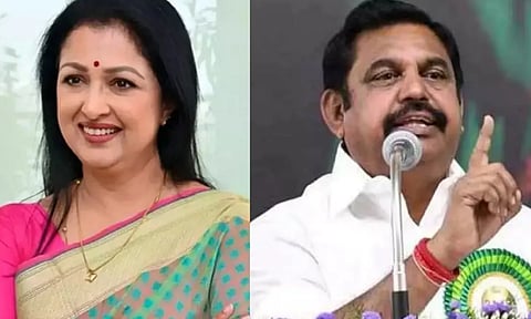 Gautami, EdappadiPalaniswami