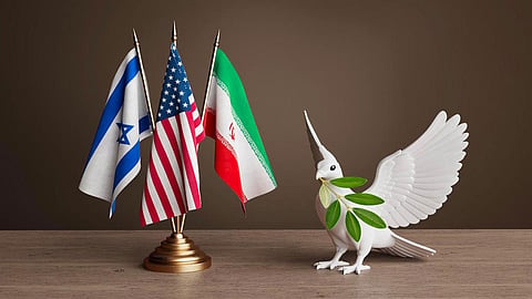 Iran-U.S.-Israel war comes to an end.