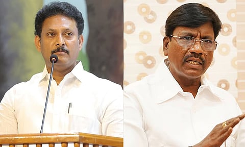 Minister Anbil Mahesh - Minister Vishwanathan
