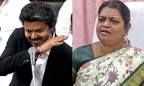 TN CM Vijay- Geetha Jeevan