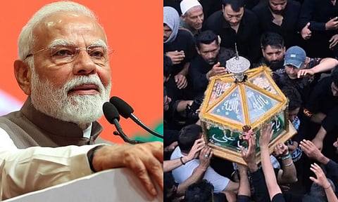 இமாம் உசேனின் தியாகத்தை போற்றுவோம் - பிரதமர் மோடி மொஹரம் வாழ்த்து