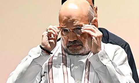 மத்திய உள்துறை மந்திரி அமித்ஷா