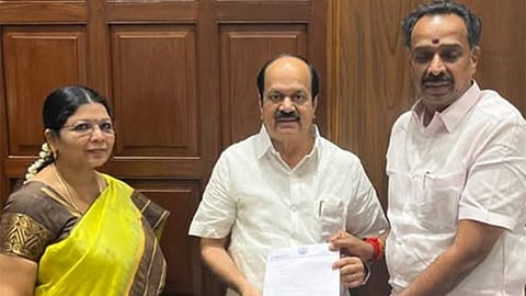 MR Vijayabaskar resign