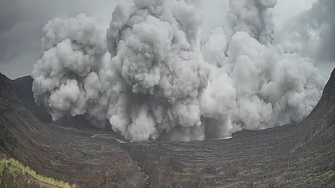 Philippines Volcano Eruption