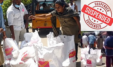 Tiruppur Postman Suspended